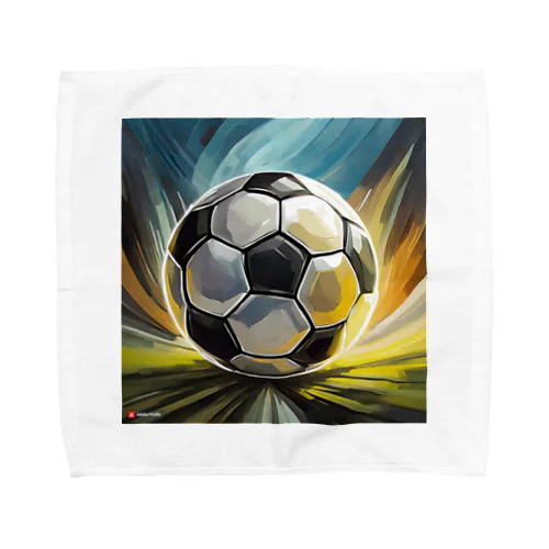 サッカーボール Towel Handkerchief