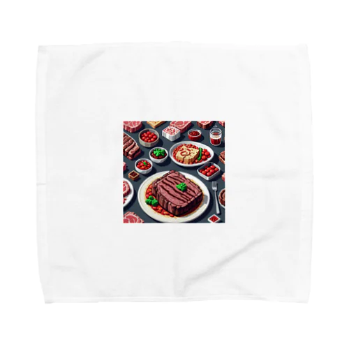 お肉ベスト Towel Handkerchief