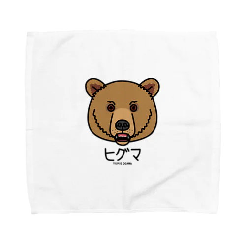 11ヒグマ（キャラ） Towel Handkerchief