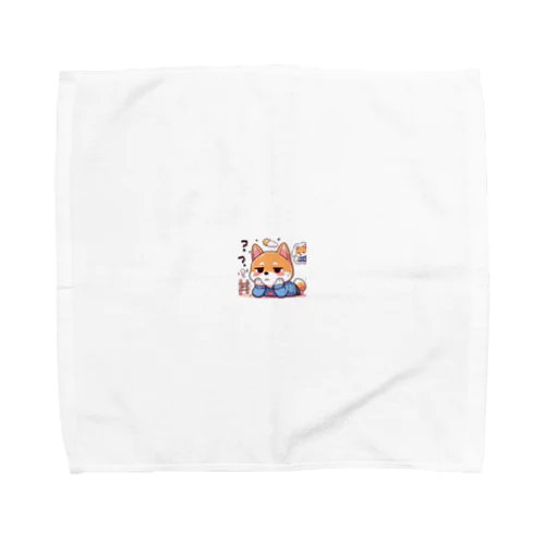 片思い犬 Towel Handkerchief