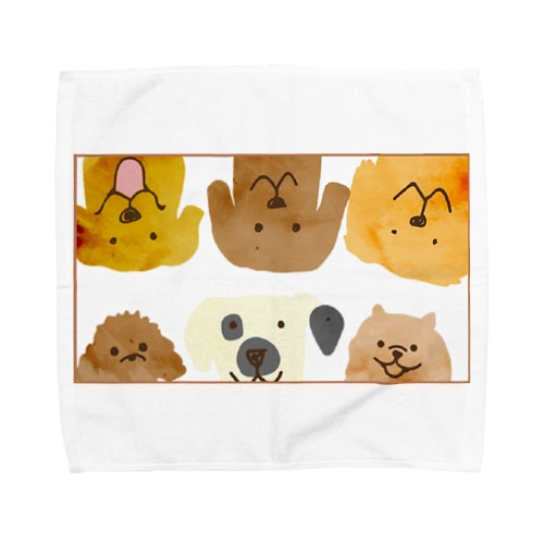 わんこ Towel Handkerchief