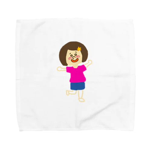 女の子 Towel Handkerchief