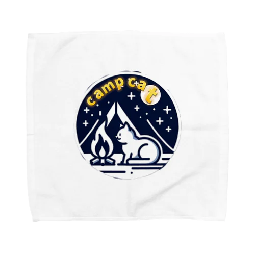 Camp cat Towel Handkerchief