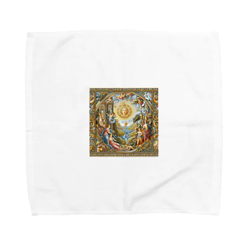 絵画をモチーフ Towel Handkerchief