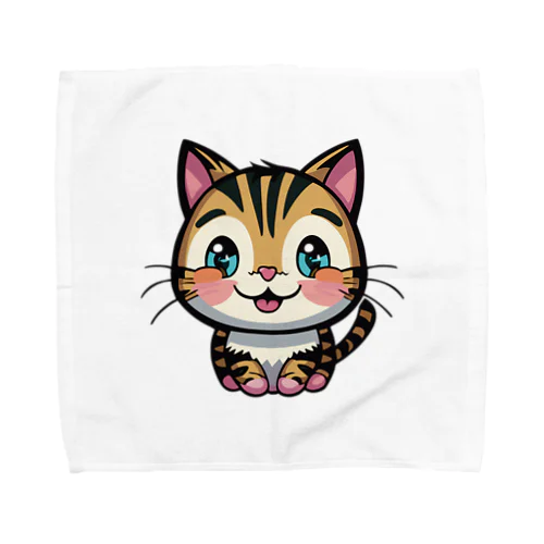 トラ子猫 Towel Handkerchief