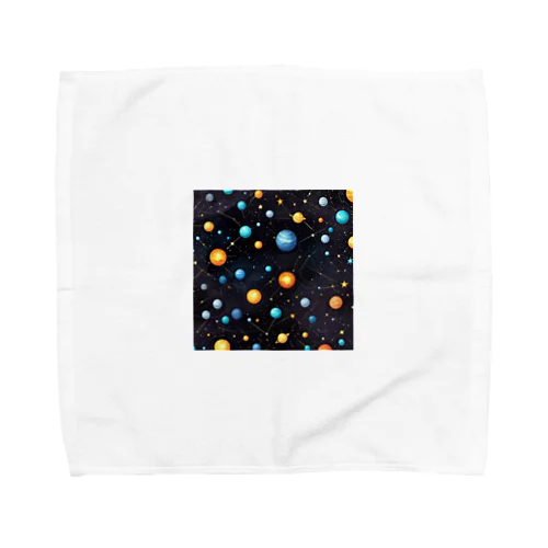 宇宙空間デザイン Towel Handkerchief