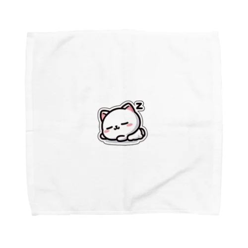 ふわふわの毛並みにうっとり Towel Handkerchief