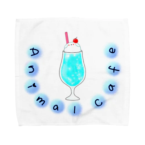 うさぎクリームソーダ　-Animal cafe-* Towel Handkerchief