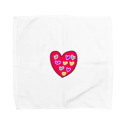 ハート Towel Handkerchief