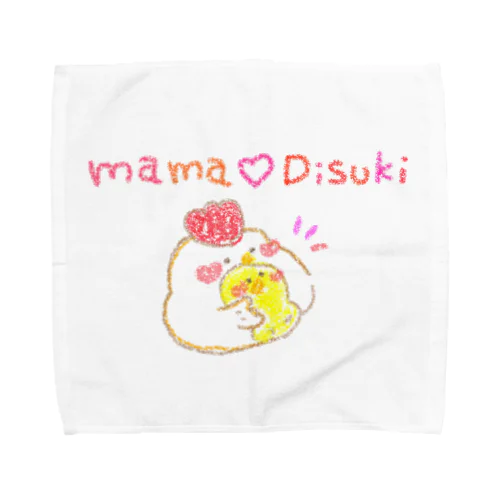 ママ大好き Towel Handkerchief