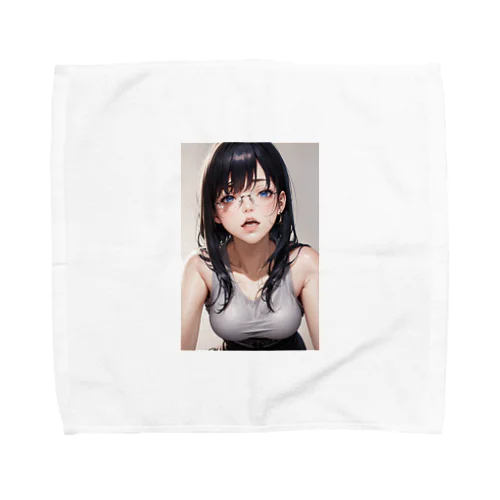 黒髪美少女　美鈴ちゃん２ Towel Handkerchief