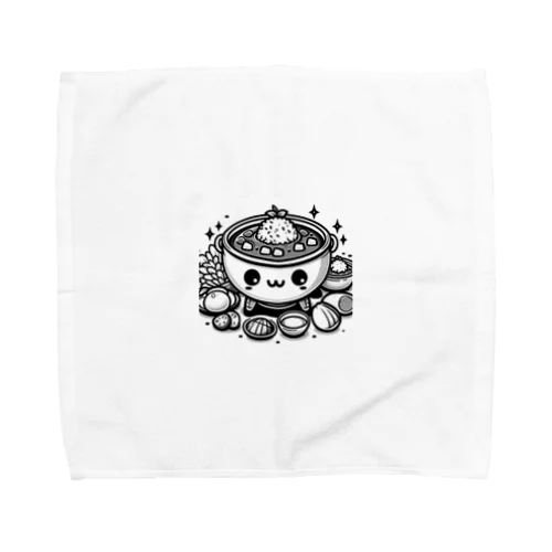 ユニークなカレーバランス Towel Handkerchief