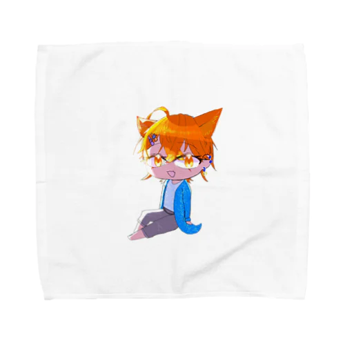 オリキャラの猫島くん Towel Handkerchief