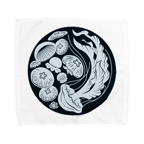 クラゲ・アクアリウム Towel Handkerchief