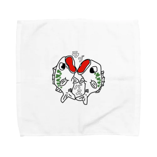 ブラックバス　ラブバス Towel Handkerchief