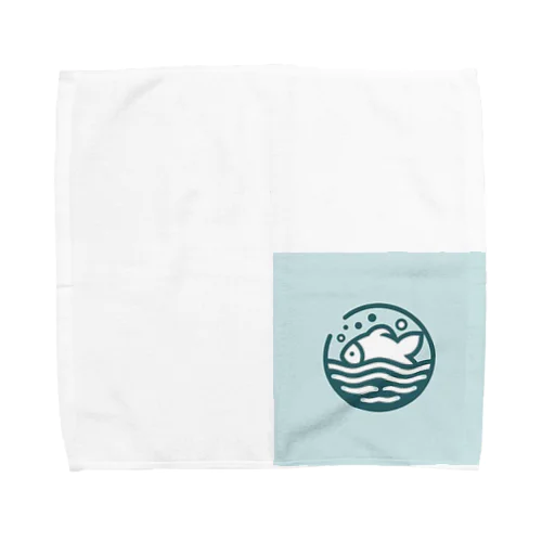 シンプルなお魚 Towel Handkerchief