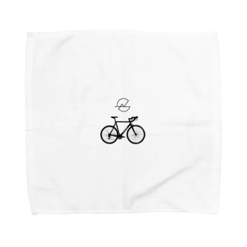 自転車ロゴ タオルハンカチ
