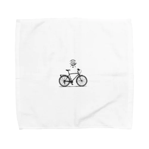 自転車ロゴ Towel Handkerchief