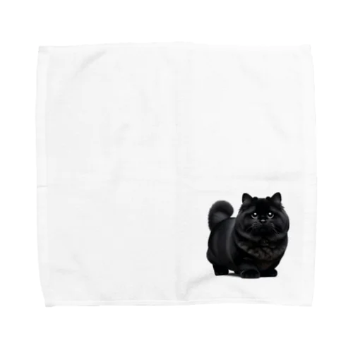 黒猫 Towel Handkerchief