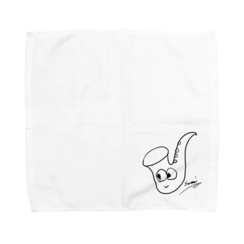 サックスのロゴ Towel Handkerchief