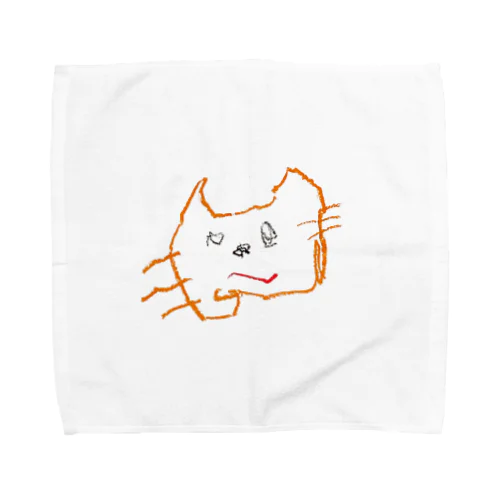 だいだいの猫ちゃん Towel Handkerchief