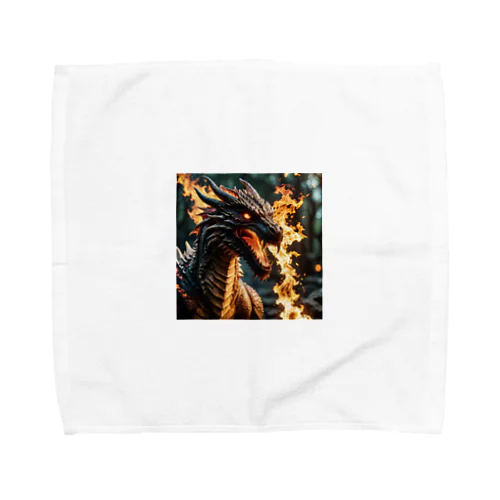 炎のドラゴン Towel Handkerchief