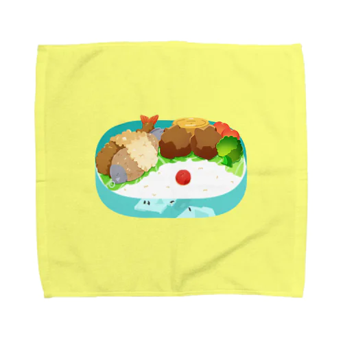 エビフライ弁当……？ Towel Handkerchief