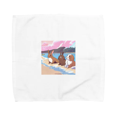 ビーチアニマル Towel Handkerchief