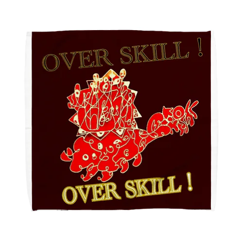 OVER SKILL!  タオルハンカチ