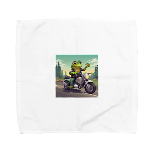 カエルライダー4兄弟　3男　パオロ Towel Handkerchief