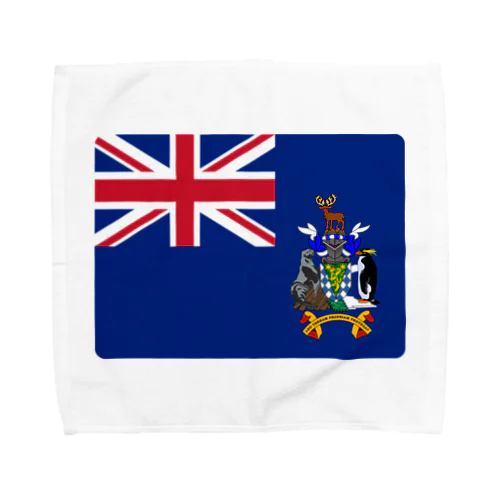 サウスジョージア・サウスサンドウィッチ諸島の旗 Towel Handkerchief