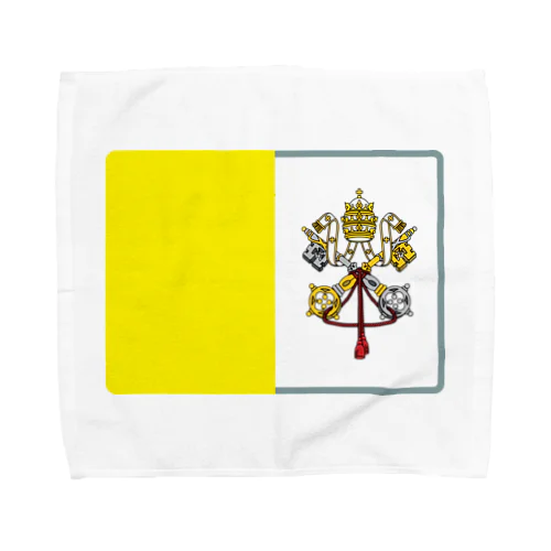 バチカンの国旗 Towel Handkerchief