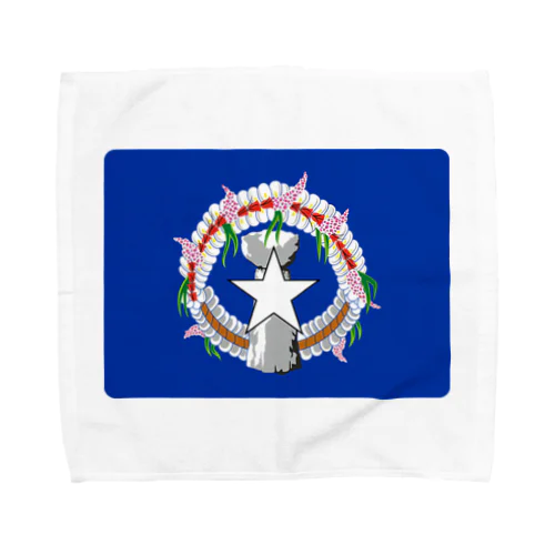 北マリアナ諸島の旗 タオルハンカチ