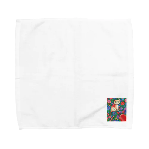 お花大好き「ソル」 Towel Handkerchief