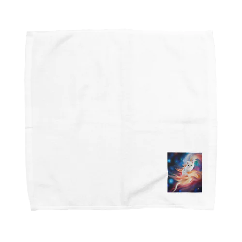 宇宙漂う猫「リリー」 Towel Handkerchief