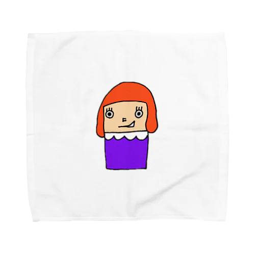 四角いちゃん Towel Handkerchief