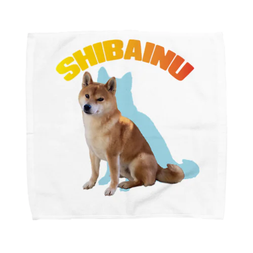 SHIBAINU（ソラくん）おすわり Towel Handkerchief