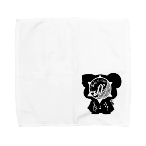 Makari M&PVのオリキャラシルエットロゴ Towel Handkerchief