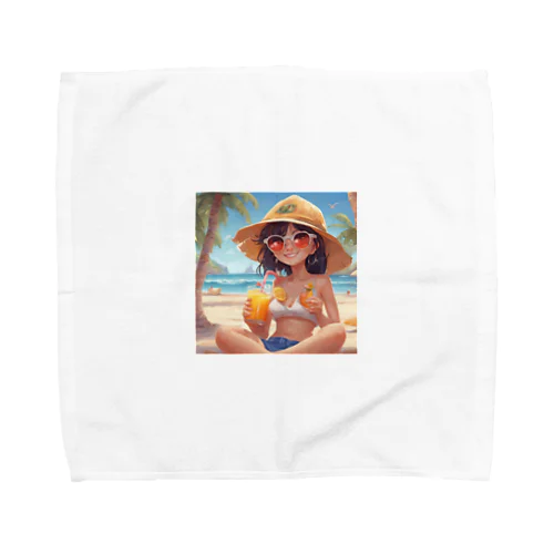 ビーチガール Towel Handkerchief