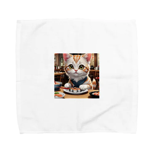 寿司屋猫 Towel Handkerchief