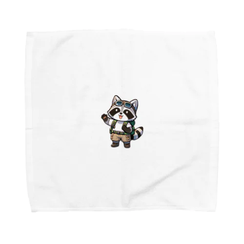 ぼうけんタヌキくん Towel Handkerchief