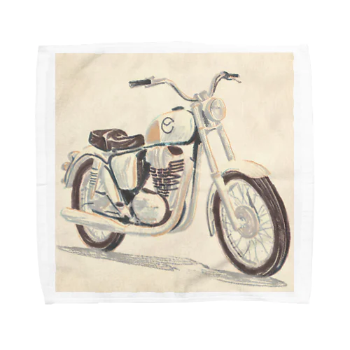 オートバイのビンテージ Towel Handkerchief