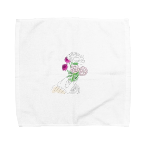 毎日に彩を Towel Handkerchief