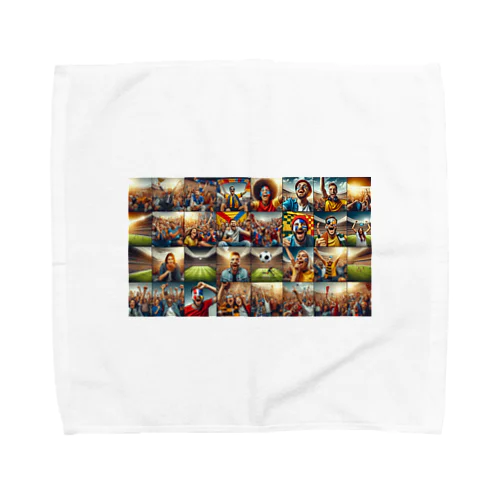 サッカーファン Towel Handkerchief