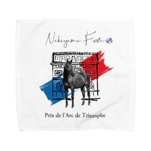 Nakayama Festa 〜Prix de I'Arc de Triomphe〜 by AERU Towel Handkerchief