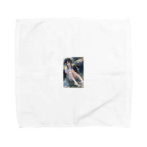 落着き Towel Handkerchief