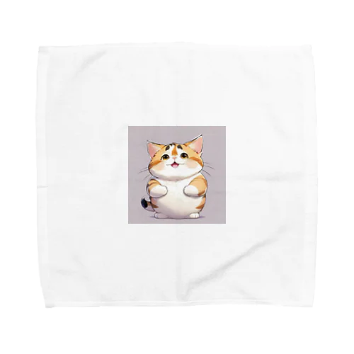 太っちょ猫ボチャ！ Towel Handkerchief