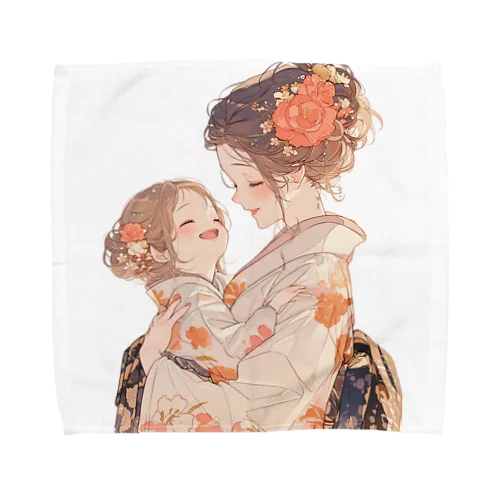 親子の愛　ラフルール　1859 Towel Handkerchief