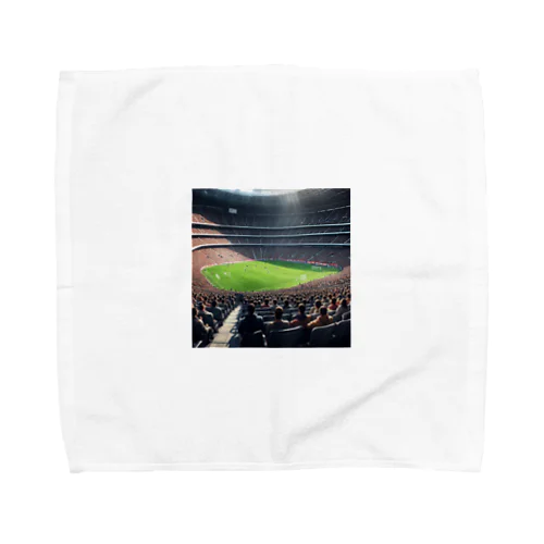 満員のスタジアム Towel Handkerchief