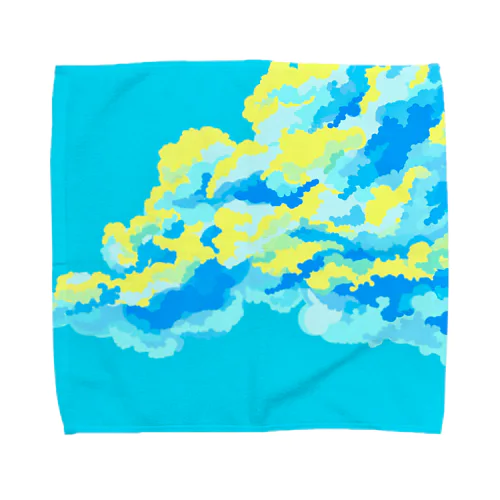 青い雲 Towel Handkerchief